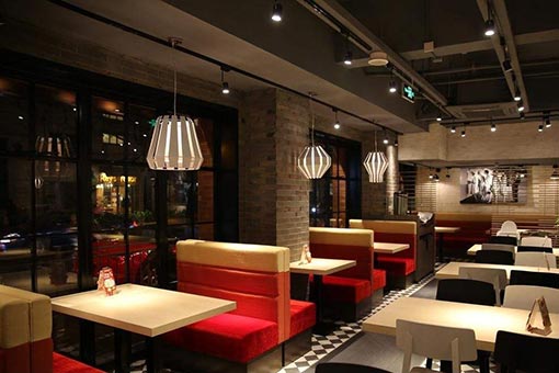 餐廳家具，餐廳卡座沙發(fā)