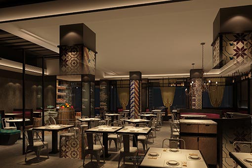 餐廳家具，西餐廳桌椅