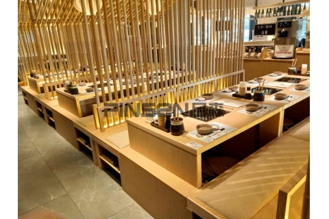 日式烤肉店應(yīng)該如何選擇合適的日式烤肉桌？在裝飾設(shè)計(jì)中應(yīng)注意什么？