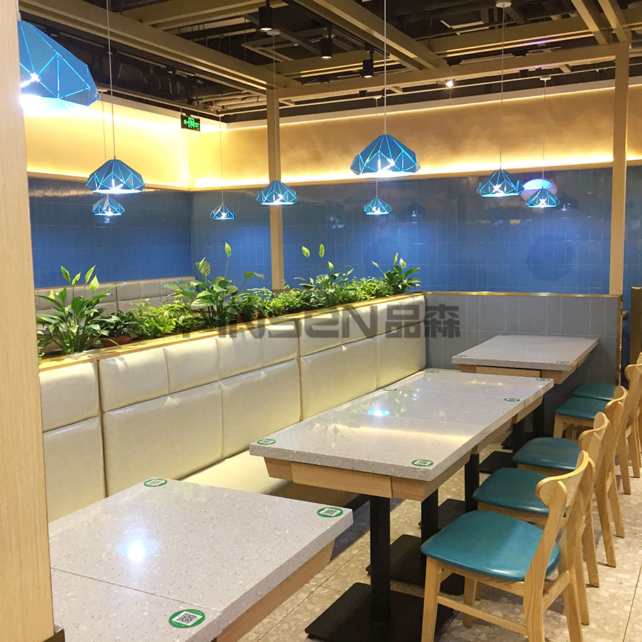 麥小青粉面館桌椅定制