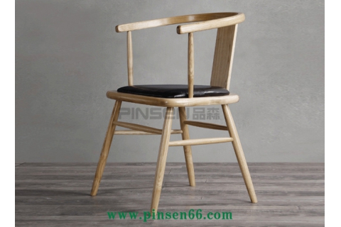 現(xiàn)代簡約酒店北歐實(shí)木椅-北歐餐廳桌椅定制廠家